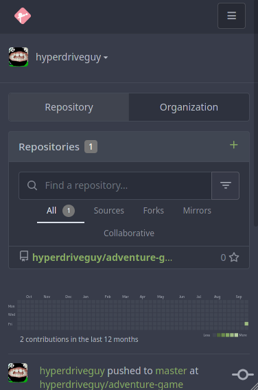 Gitdab website