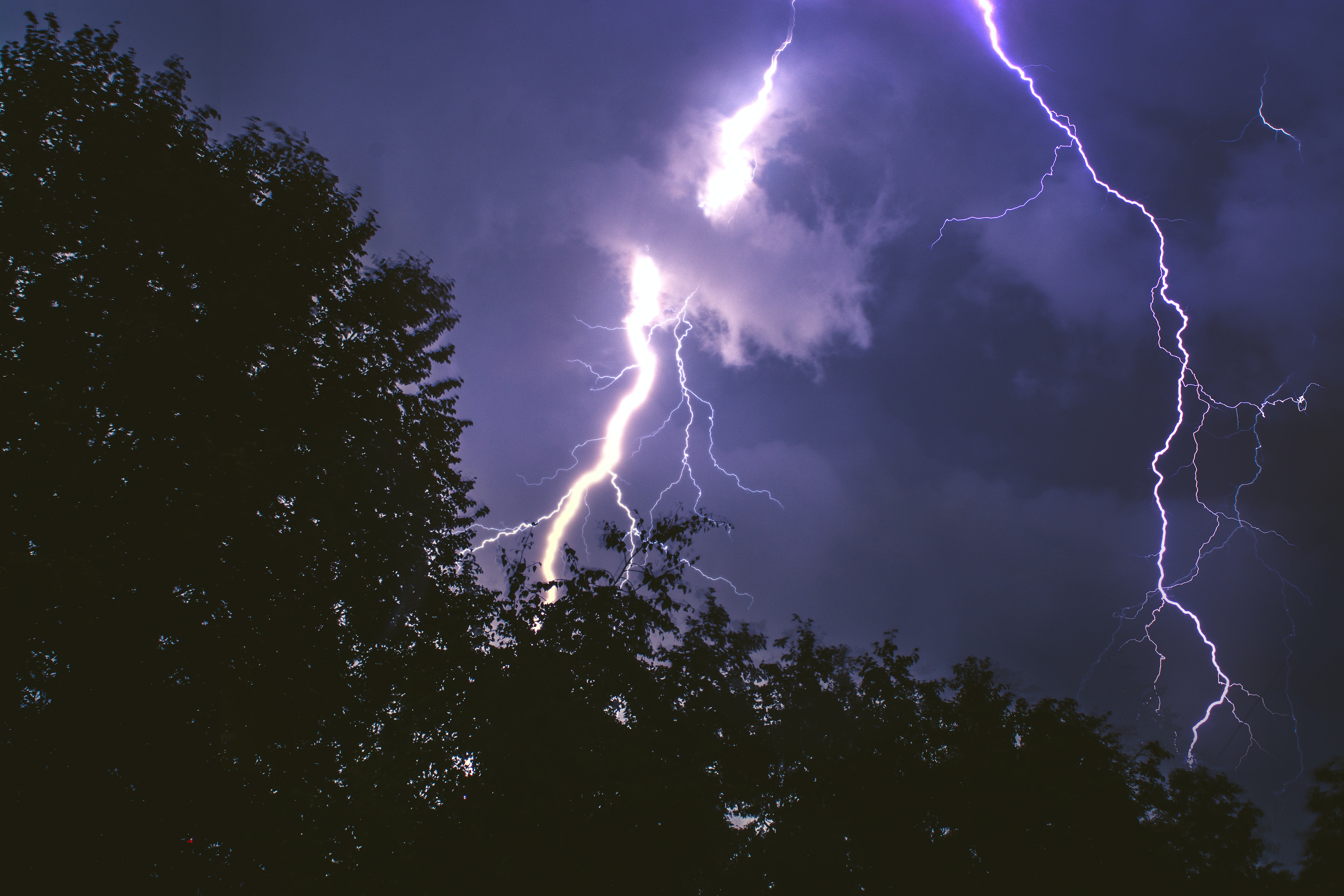 lightning storm